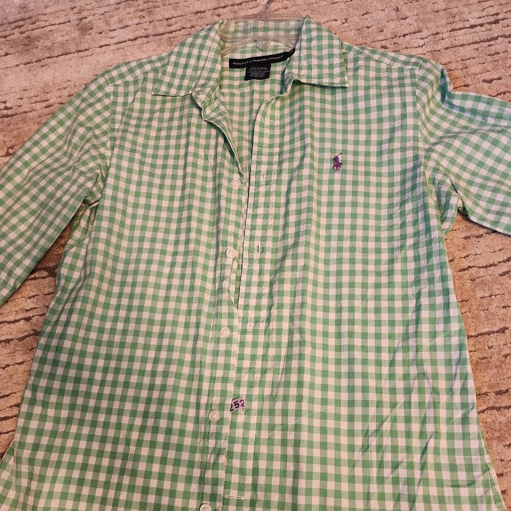 Womans Ralph Lauren Sport Button Down